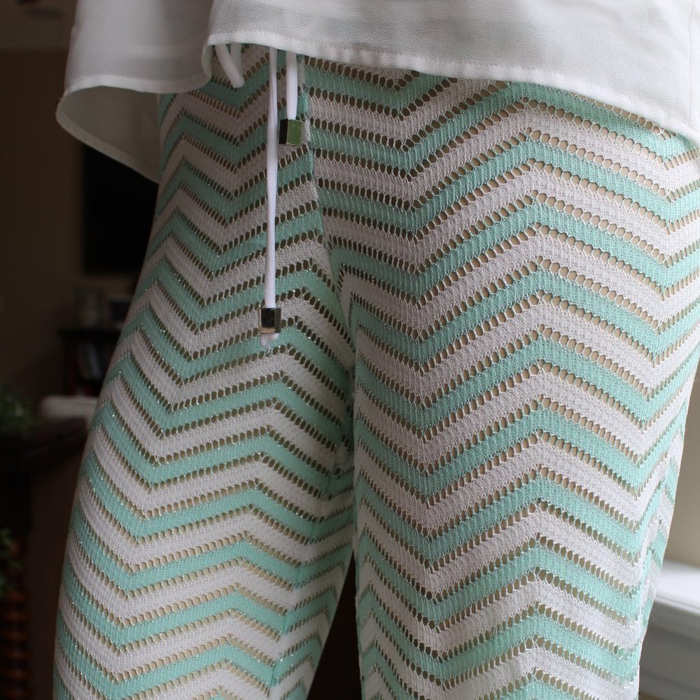 Mint & White lounge pants
